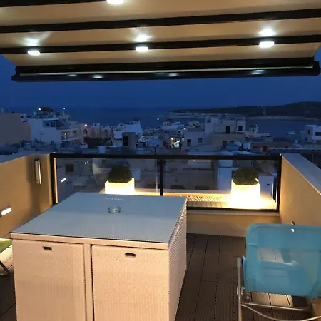 Sea View 2 Bedroom Penthouse Close To Hpi6767 Apartment Marsaskala