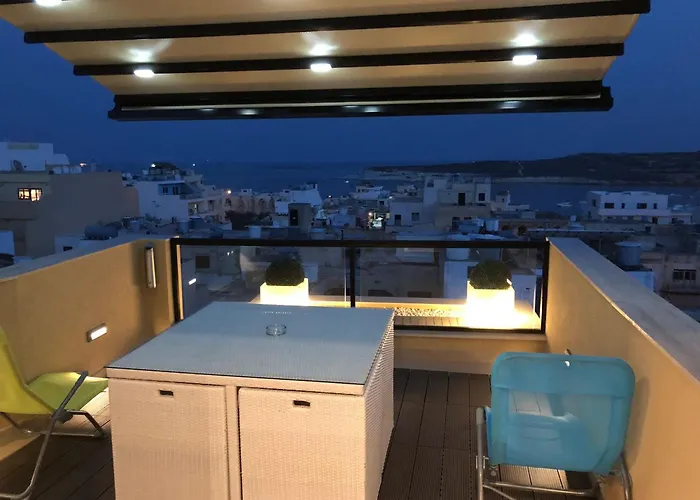 Sea View 2 Bedroom Penthouse Close To Hpi6767 Апартаменты Марсаскала